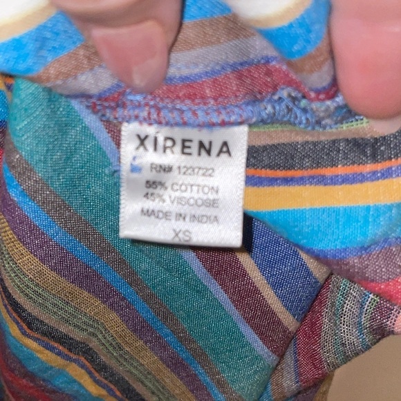 Xirena Hope Multi Stripe Cotton Dress 🌻 XS - Picture 11 of 11